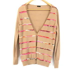 J Crew Button Up Cardigan with Sequins- Size ~S (see notes)