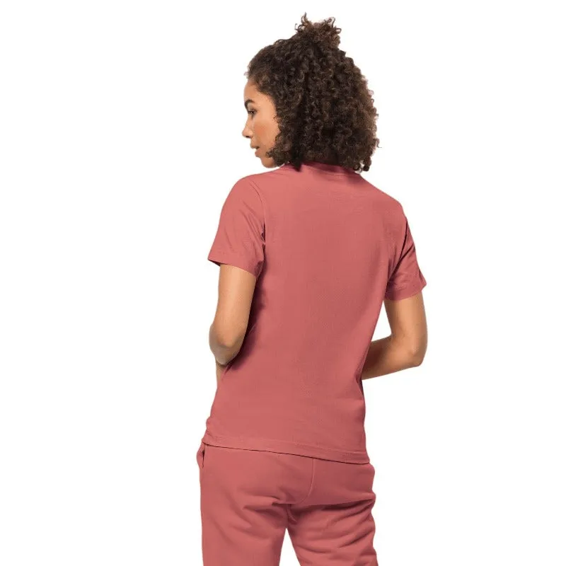 Jack Wolfskin Essential Tee Women's - Faded Rose