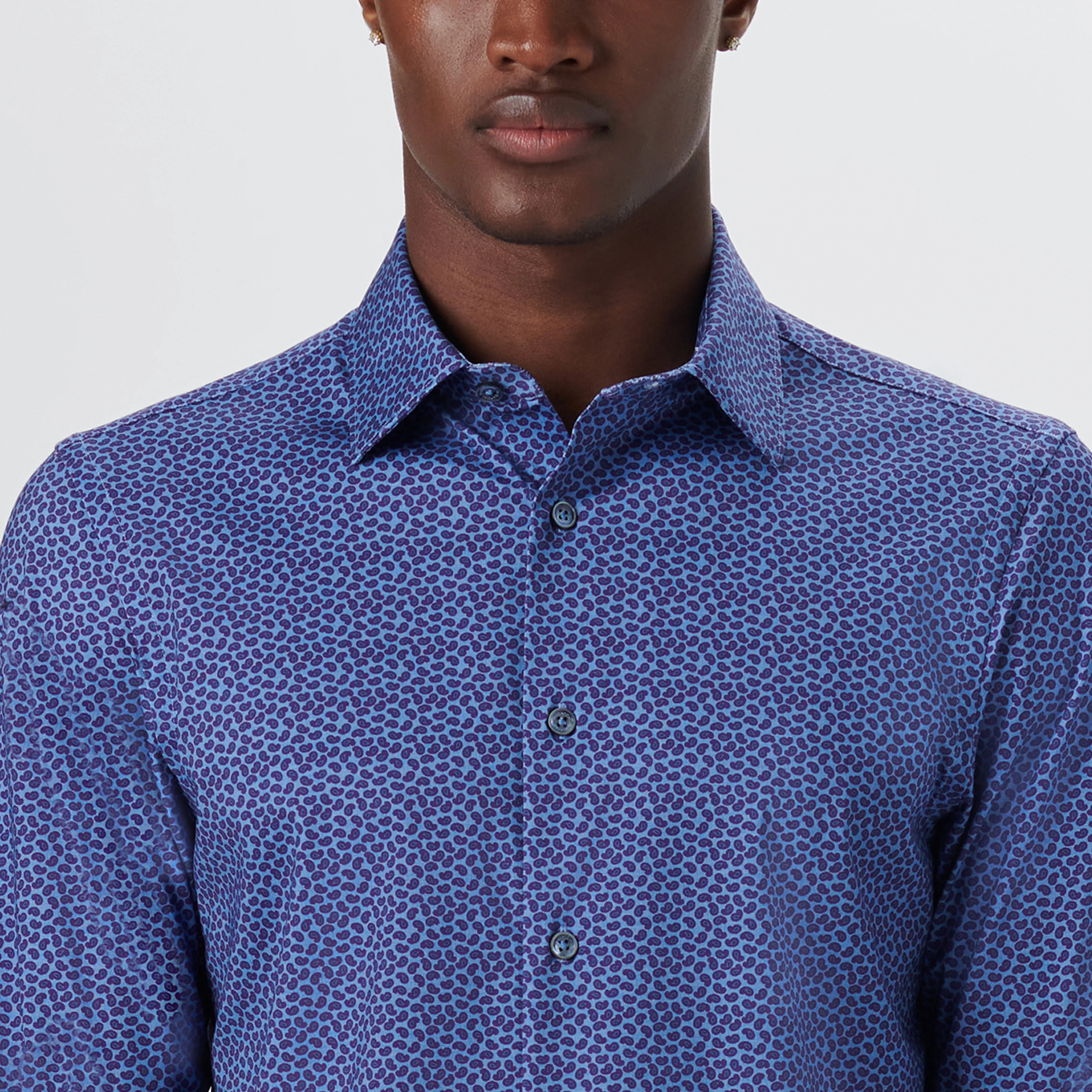 JAMES Paisley Print OoohCotton Shirt