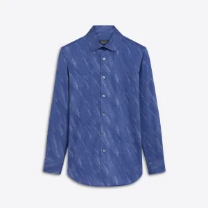 JAMES Textured Airbrush Print OoohCotton Shirt