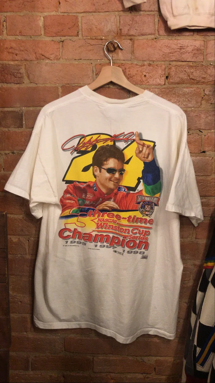 Jeff Gordon 3 Time Champion T-Shirt: XL