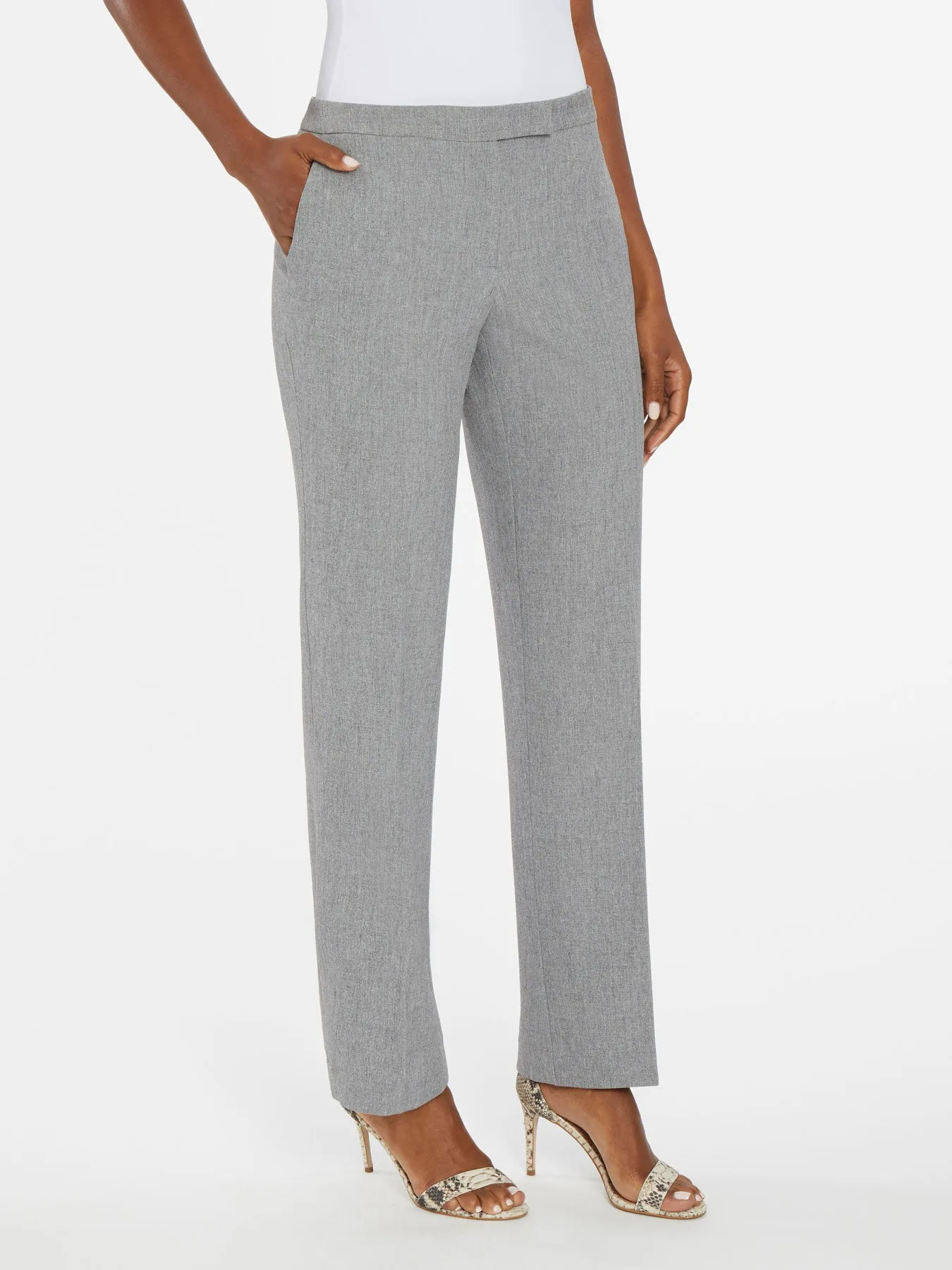 Joan Pant, Iconic Melange Crepe