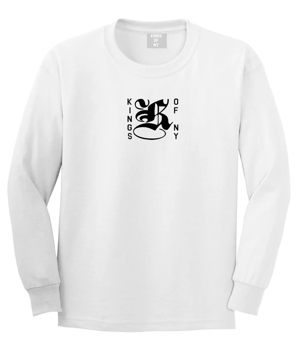 K Middle Chest Long Sleeve T-Shirt