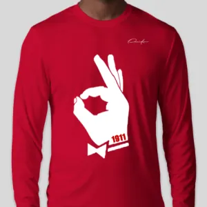 Kappa Hand Sign Long Sleeve T-Shirt