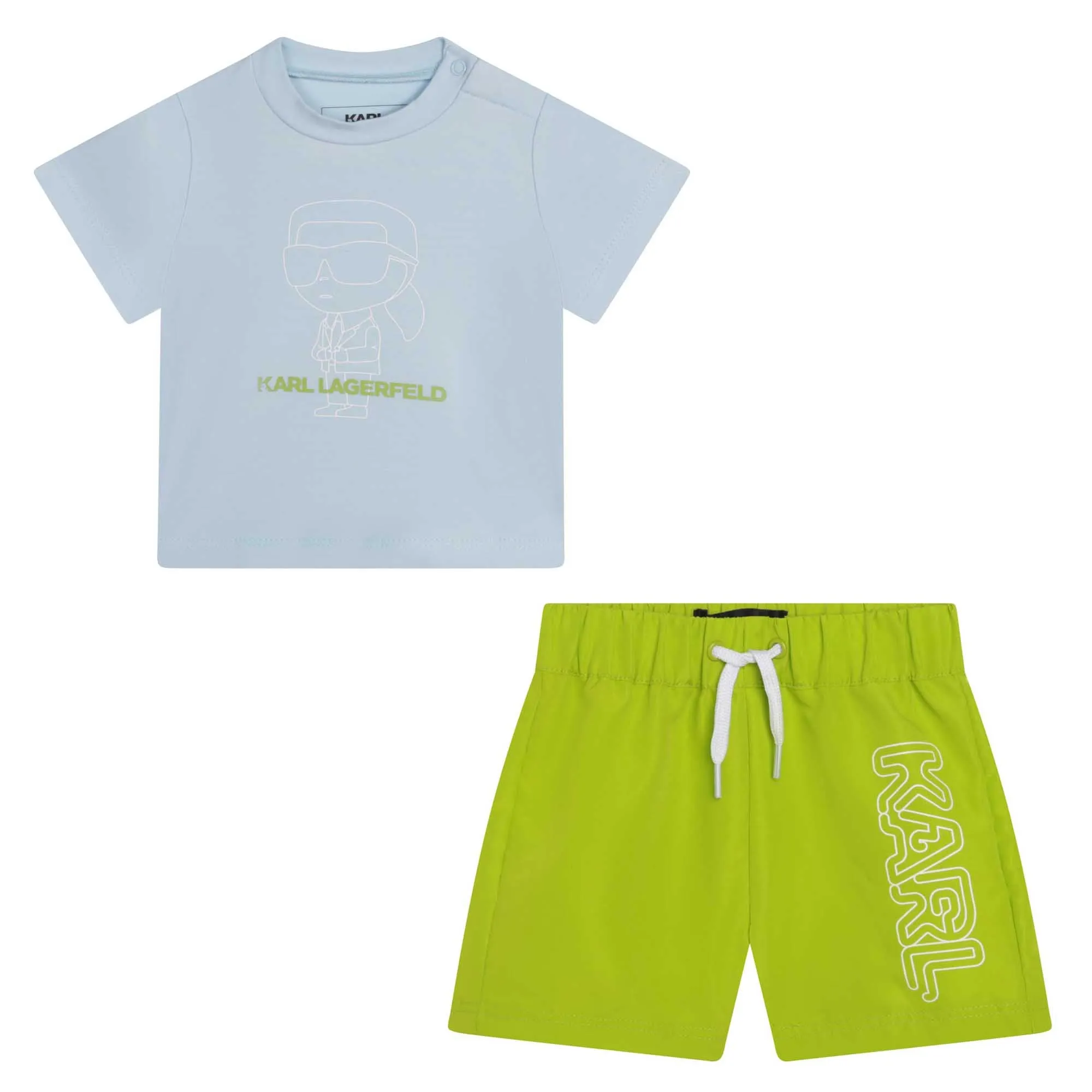 Karl Lagerfeld Baby Boys Swim Ensemble