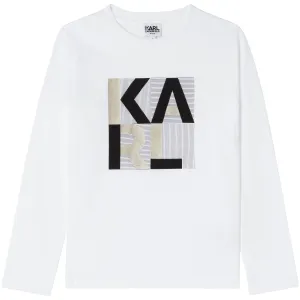 Karl Lagerfeld White Top