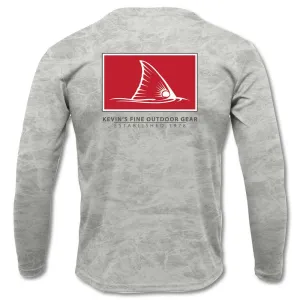 Kevin's Elements XT Long Sleeve Performance - Red Fish T-Shirt