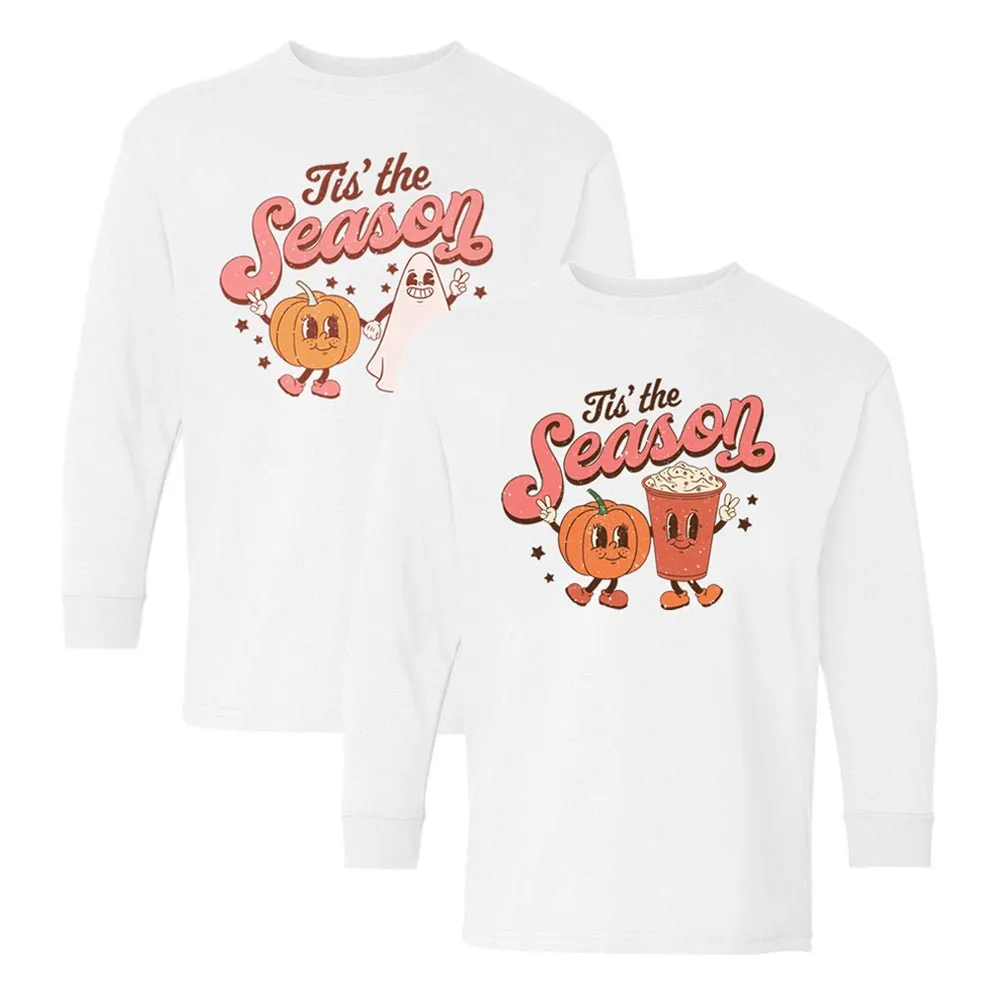 Kids Autumn 'Tis The Season Characters' Long Sleeve T-Shirt