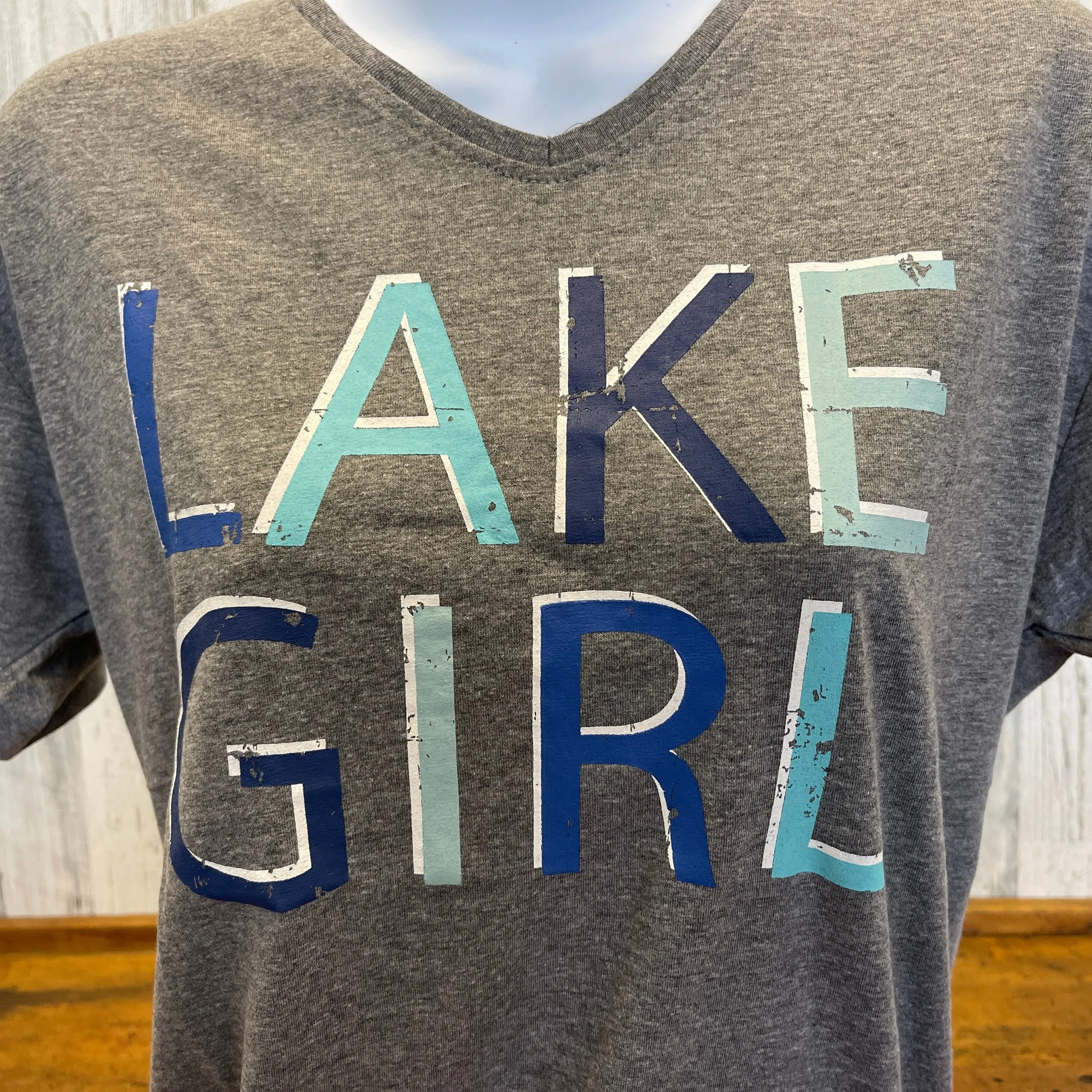 Lake Girl V-Neck T-Shirt