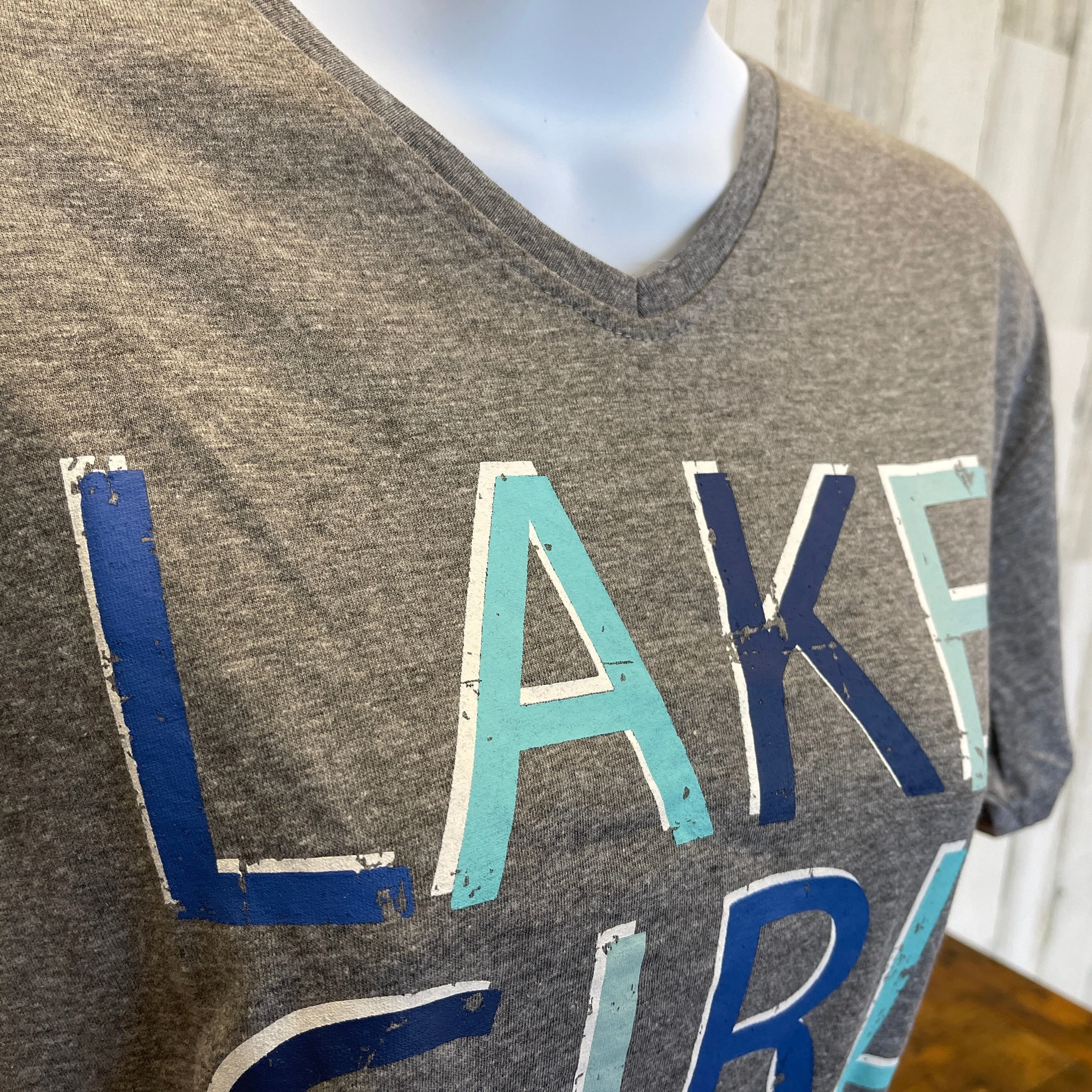 Lake Girl V-Neck T-Shirt