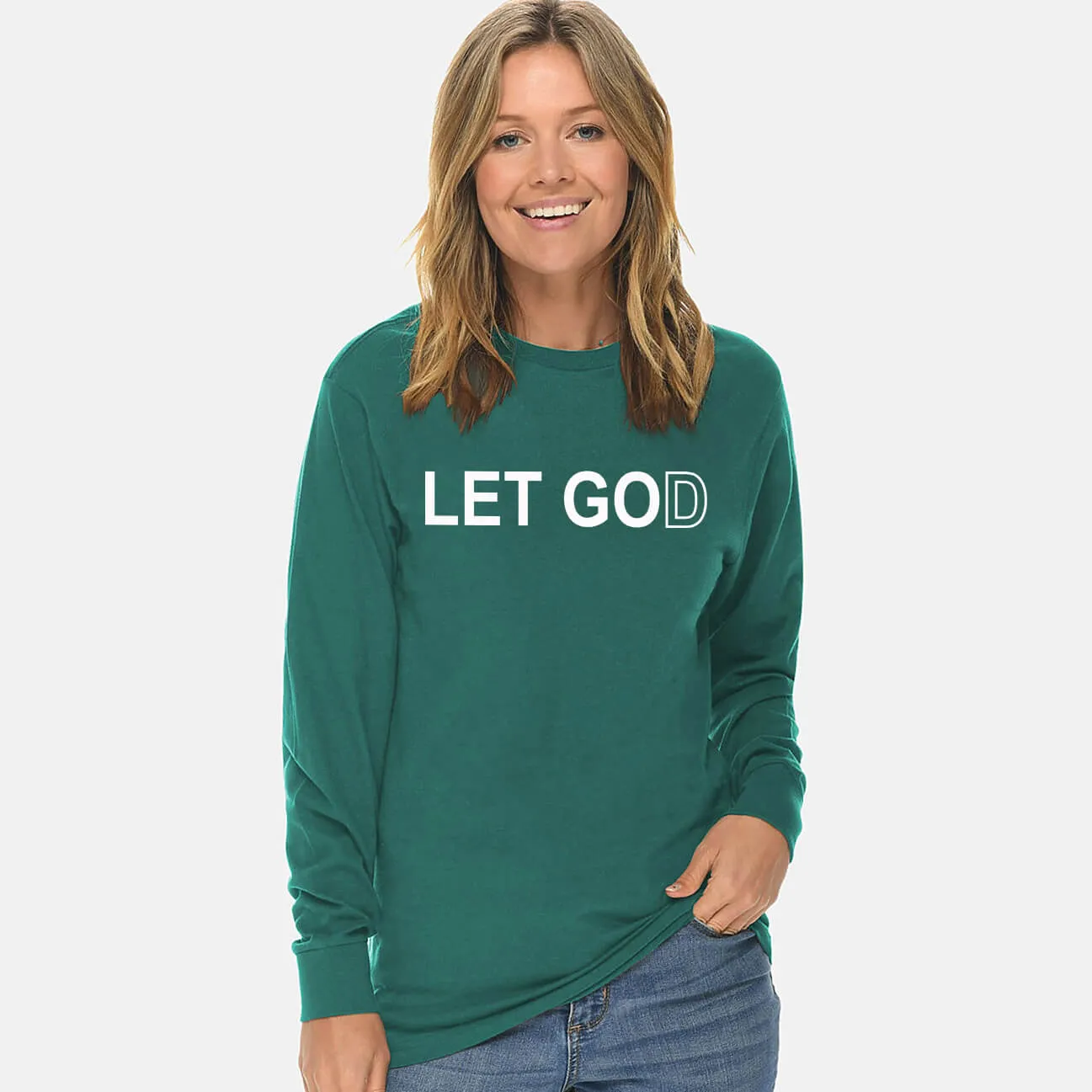 Let Go Let God Unisex Long Sleeve T Shirt