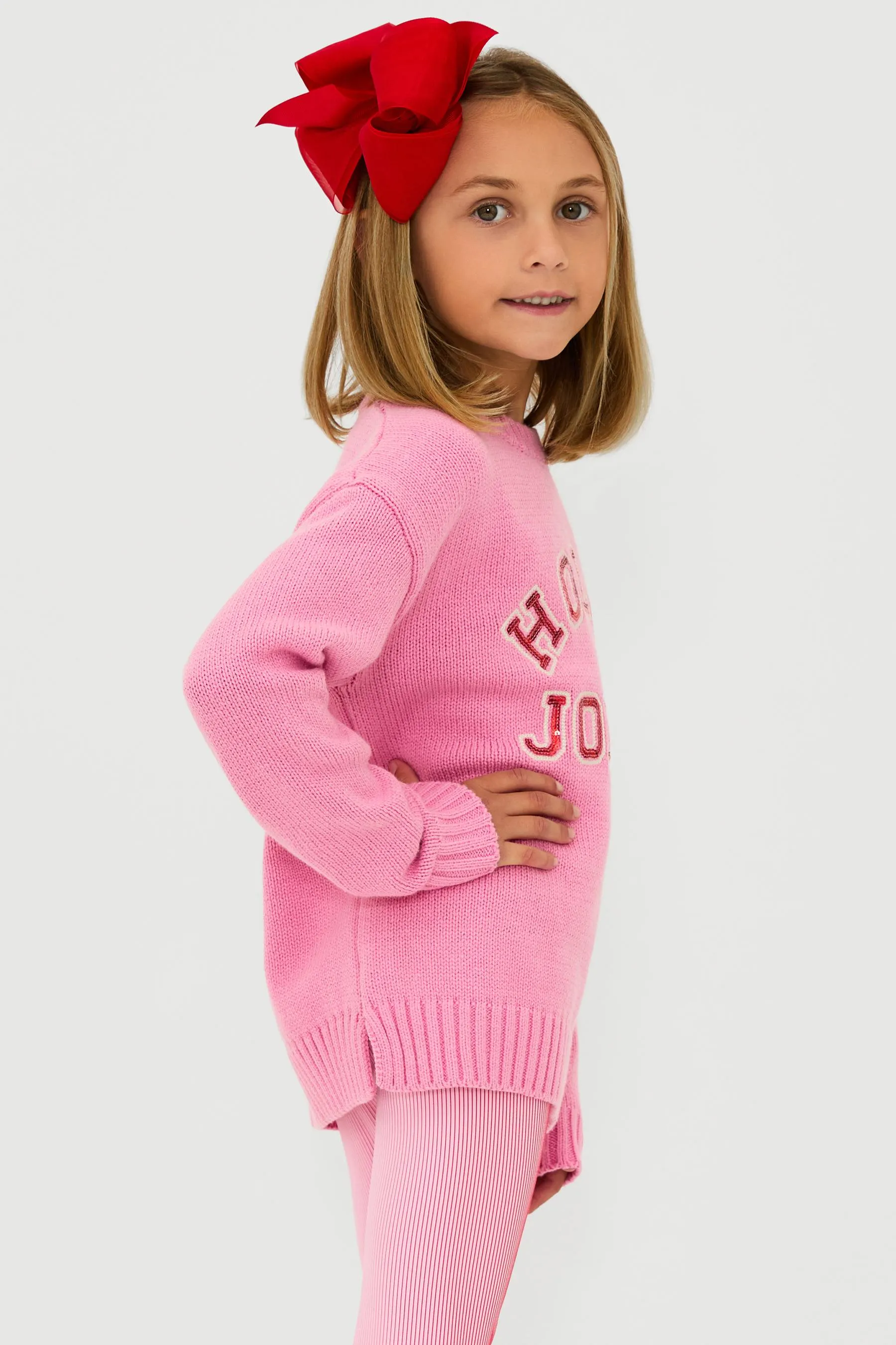 Little Callie Sweater Gumdrop Pink