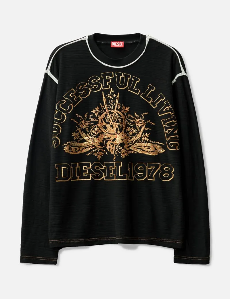 Long Sleeve Print T-shirt