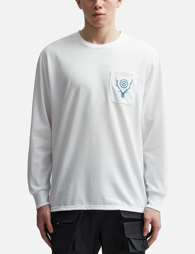 Long Sleeve Round Pocket T-shirt