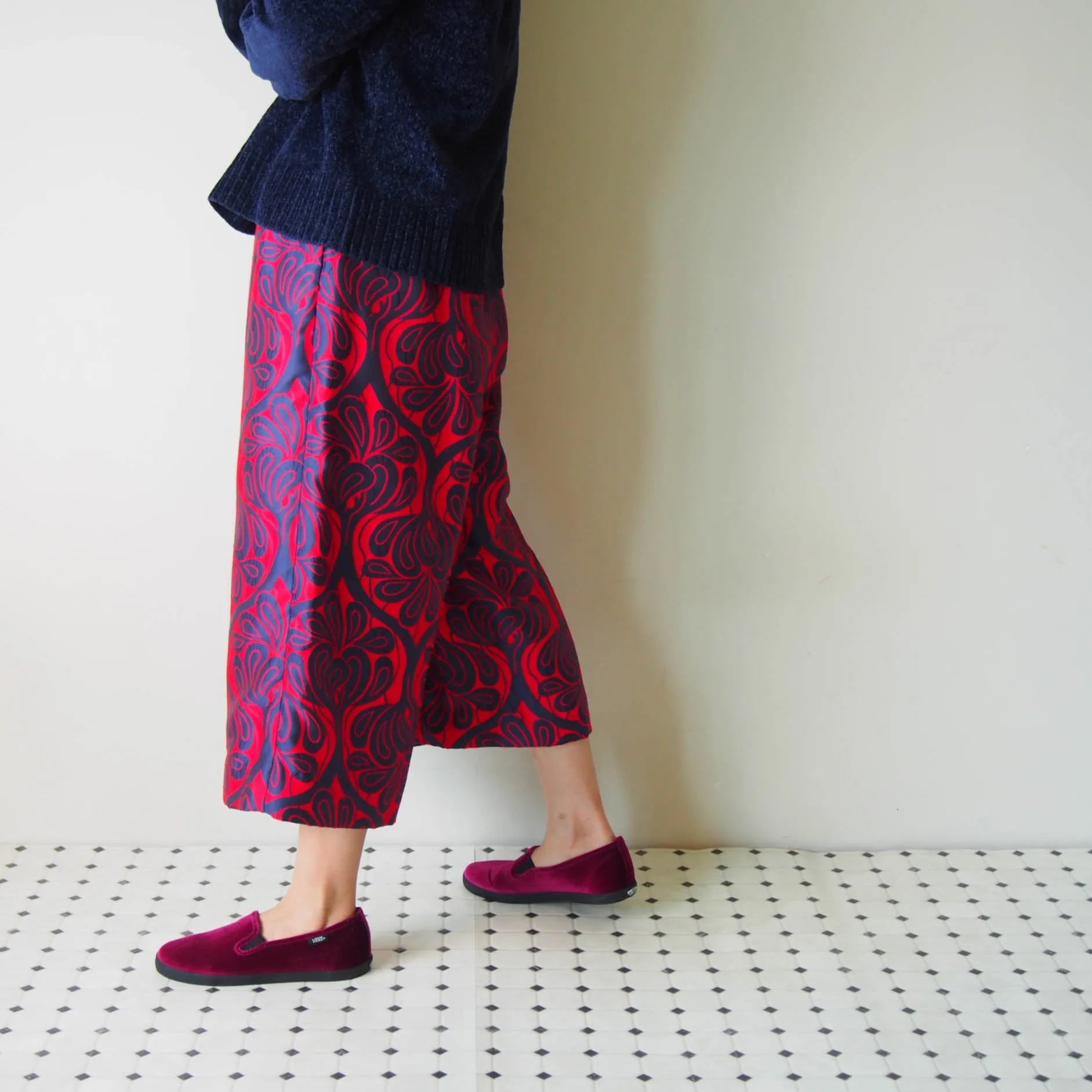 <P06C>  COVENT GARDEN GAUCHO trousers