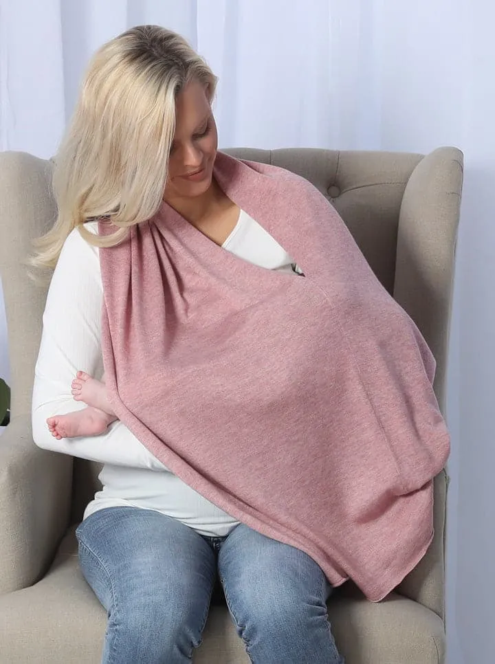 Luxury Moozie Mama Wrap/Poncho Maternity & Nursing Cover