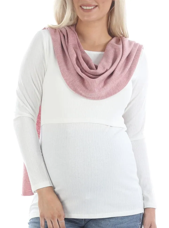 Luxury Moozie Mama Wrap/Poncho Maternity & Nursing Cover