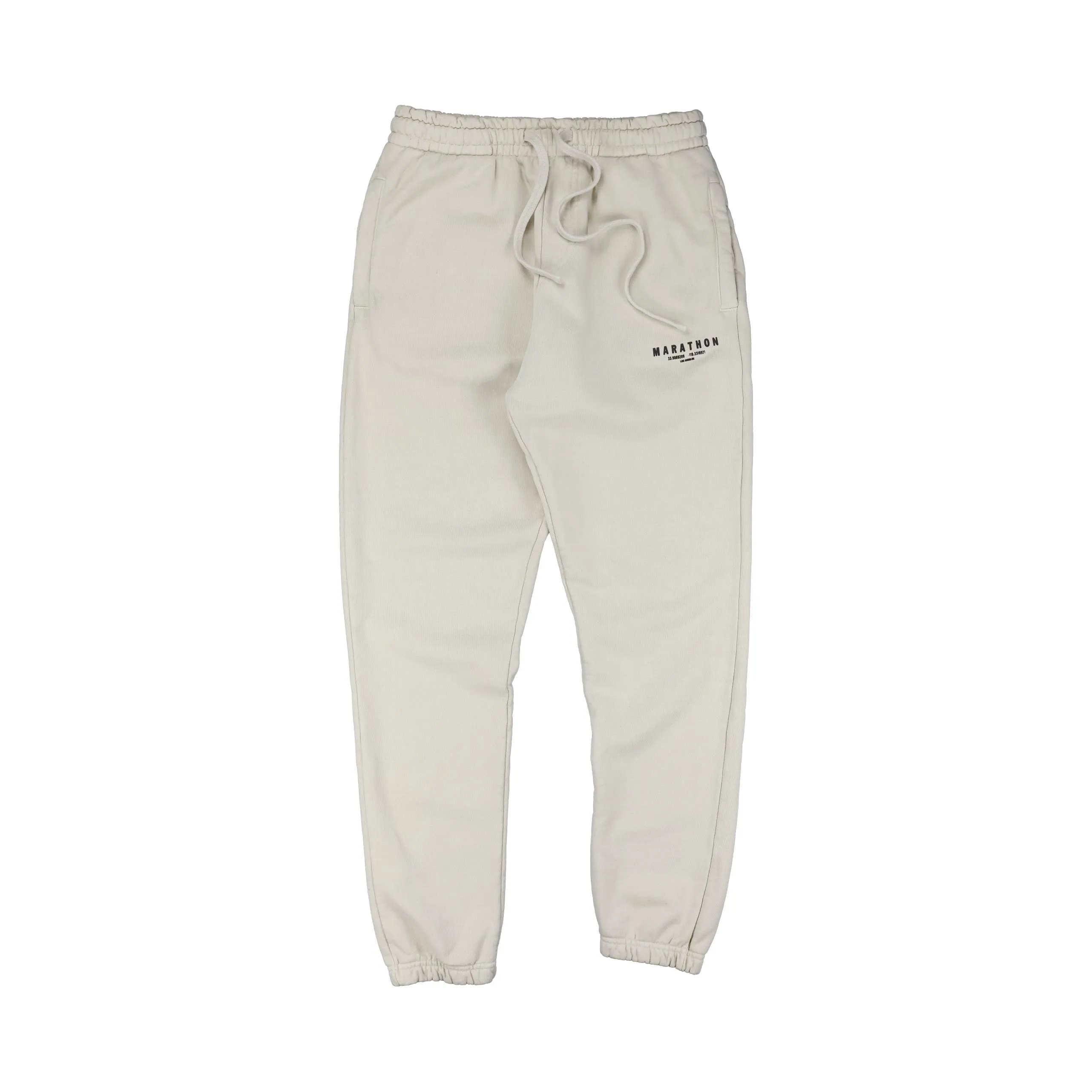 Marathon Foundation Sweatpants - Bone/Black