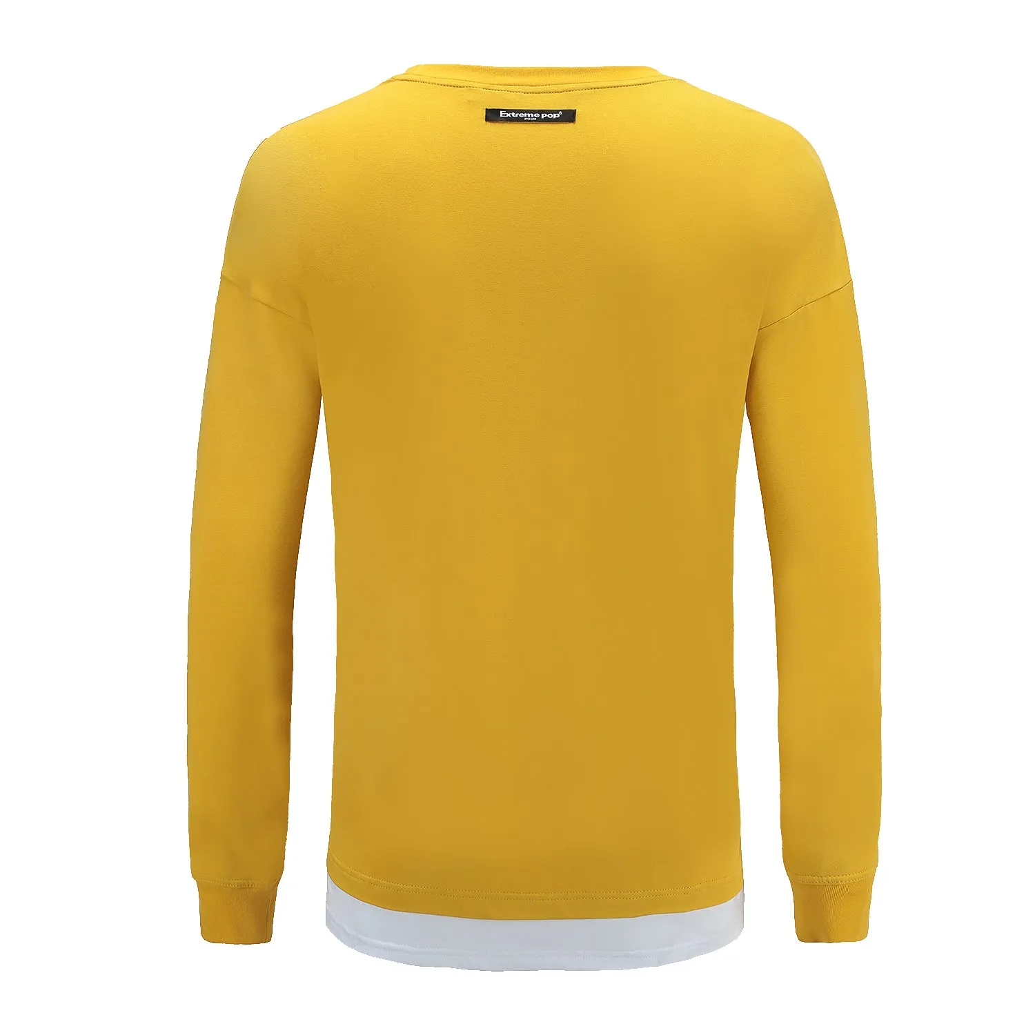 Mens Long Sleeve Double Bottom T-shirt