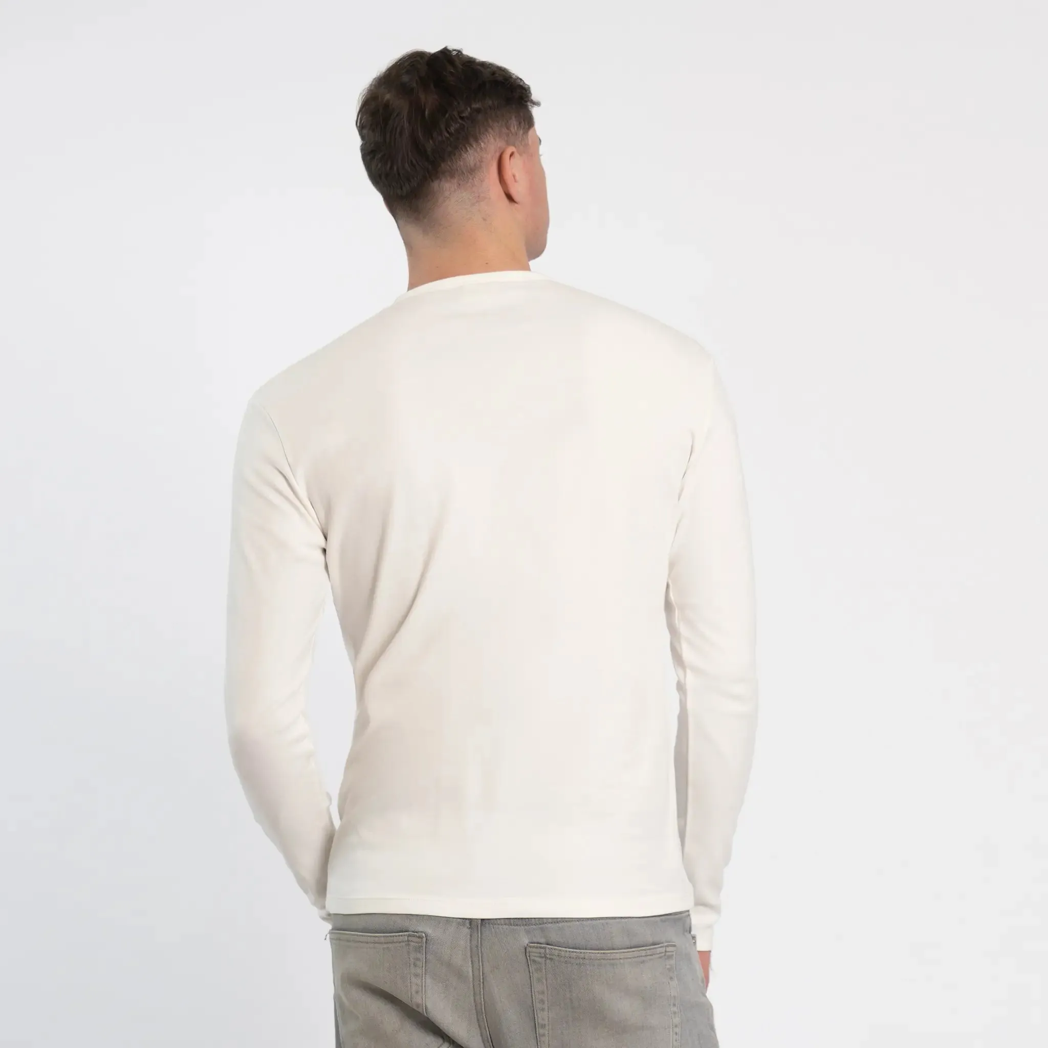 Men's Organic Pima Cotton Long Sleeve Shirt