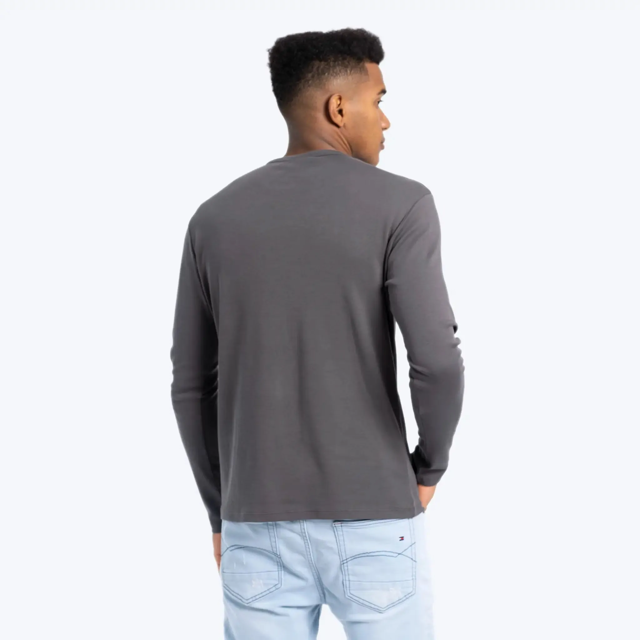 Men's Organic Pima Cotton Long Sleeve Shirt