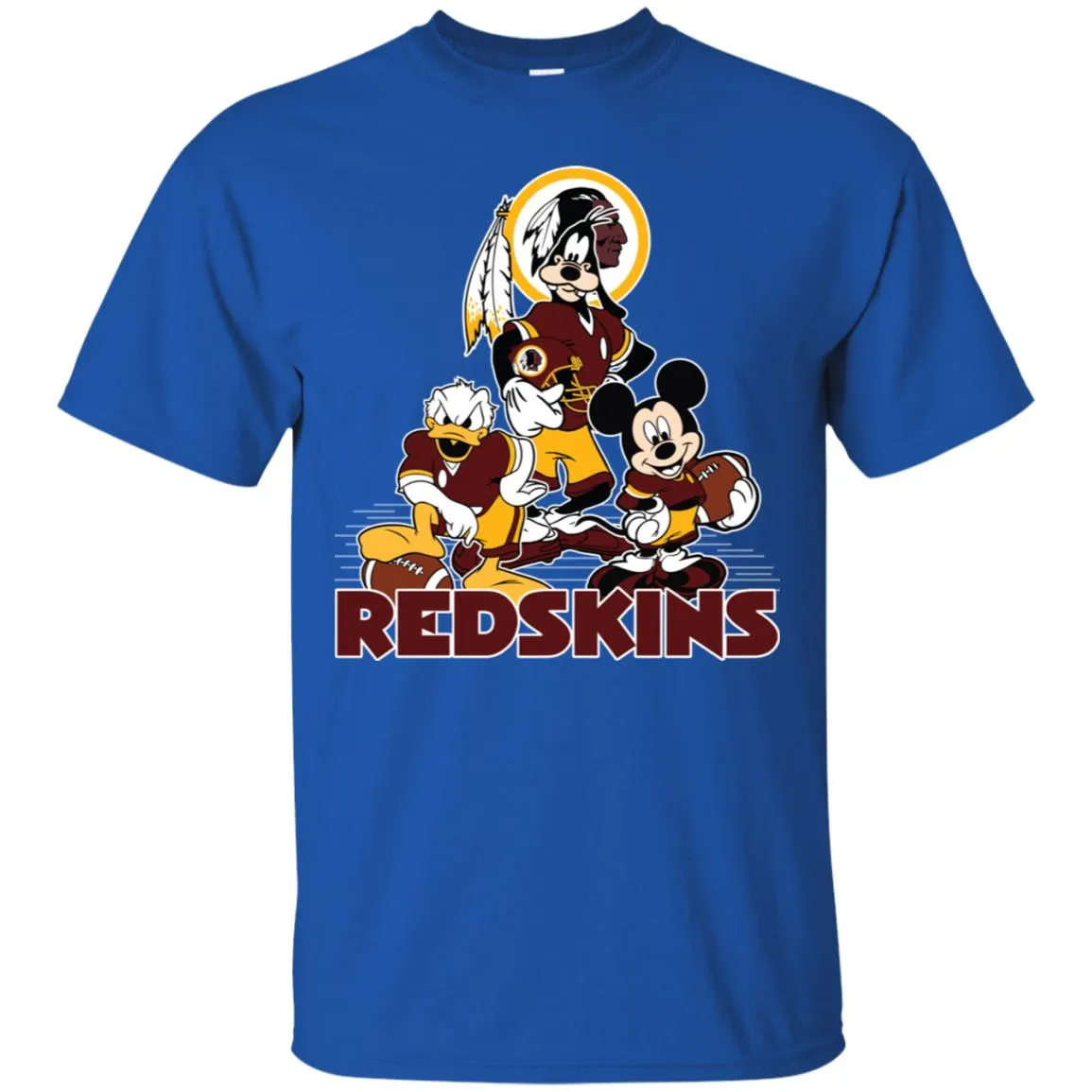 Mickey Mouse Washington Redskins American Football Nfl Sports Shirt