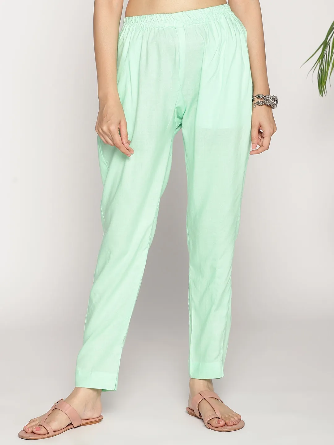 Mint Rayon Pants