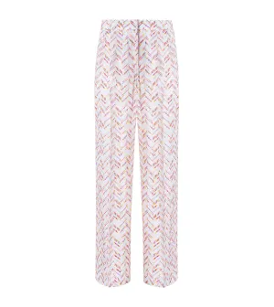 MISSONI Eyelet Embroidery Pants