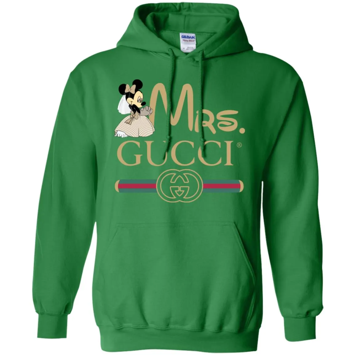 Mrs Minnie Gucci Couple Disney Shirt Valentine's Day T-shirt Pullover Hoodie Sweatshirt