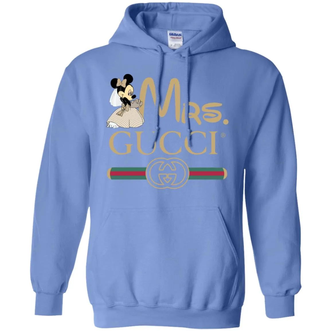 Mrs Minnie Gucci Couple Disney Shirt Valentine's Day T-shirt Pullover Hoodie Sweatshirt