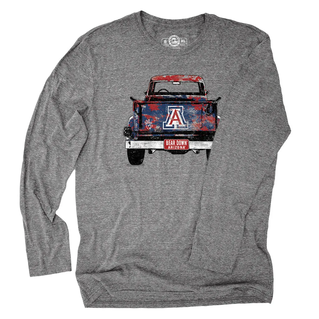 NCAA Arizona Wildcats The Duck Company Pickup Long Sleeve T-Shirt