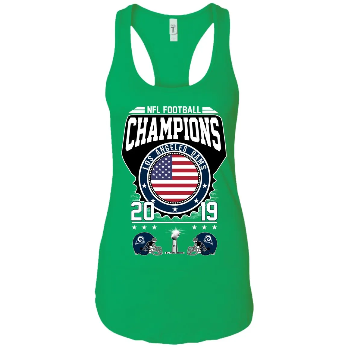 Nfl – Football Champions Los Angeles Rams Super Bowl 2019 Women Tank Top