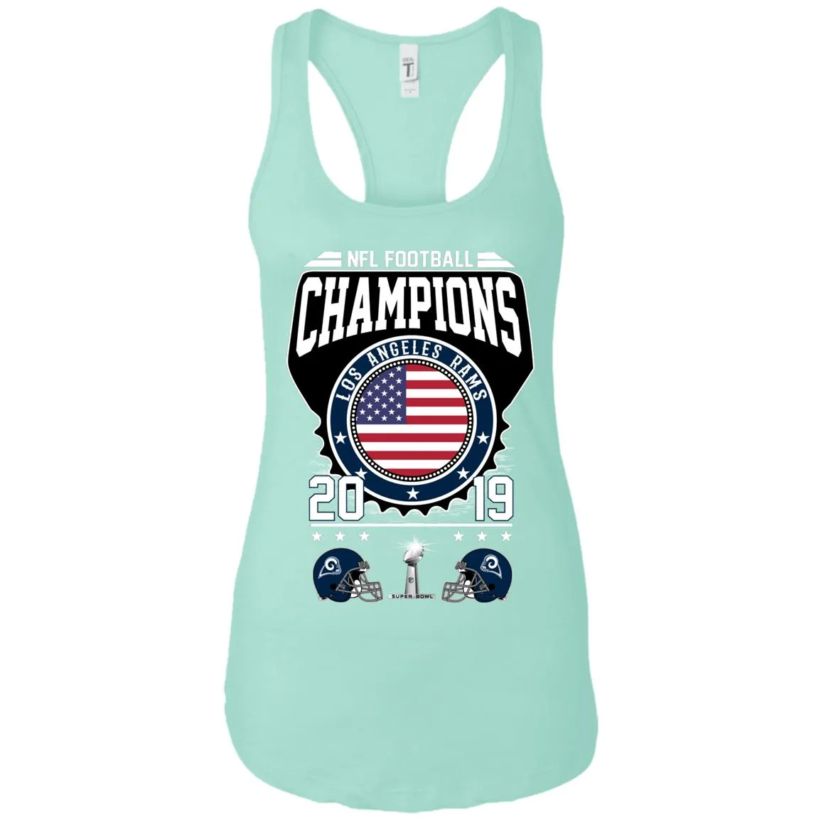 Nfl – Football Champions Los Angeles Rams Super Bowl 2019 Women Tank Top