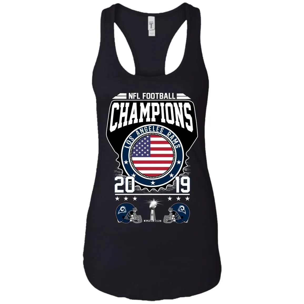 Nfl – Football Champions Los Angeles Rams Super Bowl 2019 Women Tank Top