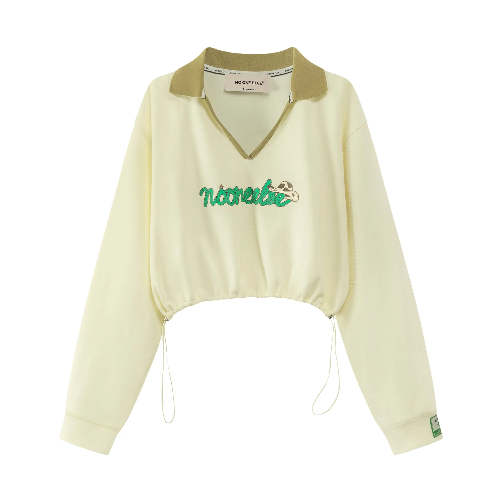 Noe Cropped Pullover Sweater