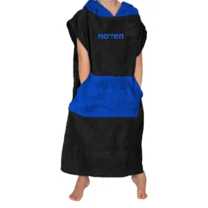 Noxen Poncho  Adult Black Royal Blue standard  85*120