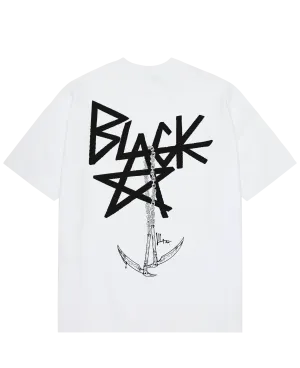 Nysekai "Blackstar X Chain Scythe - Soul Eater" Oversize T-Shirt