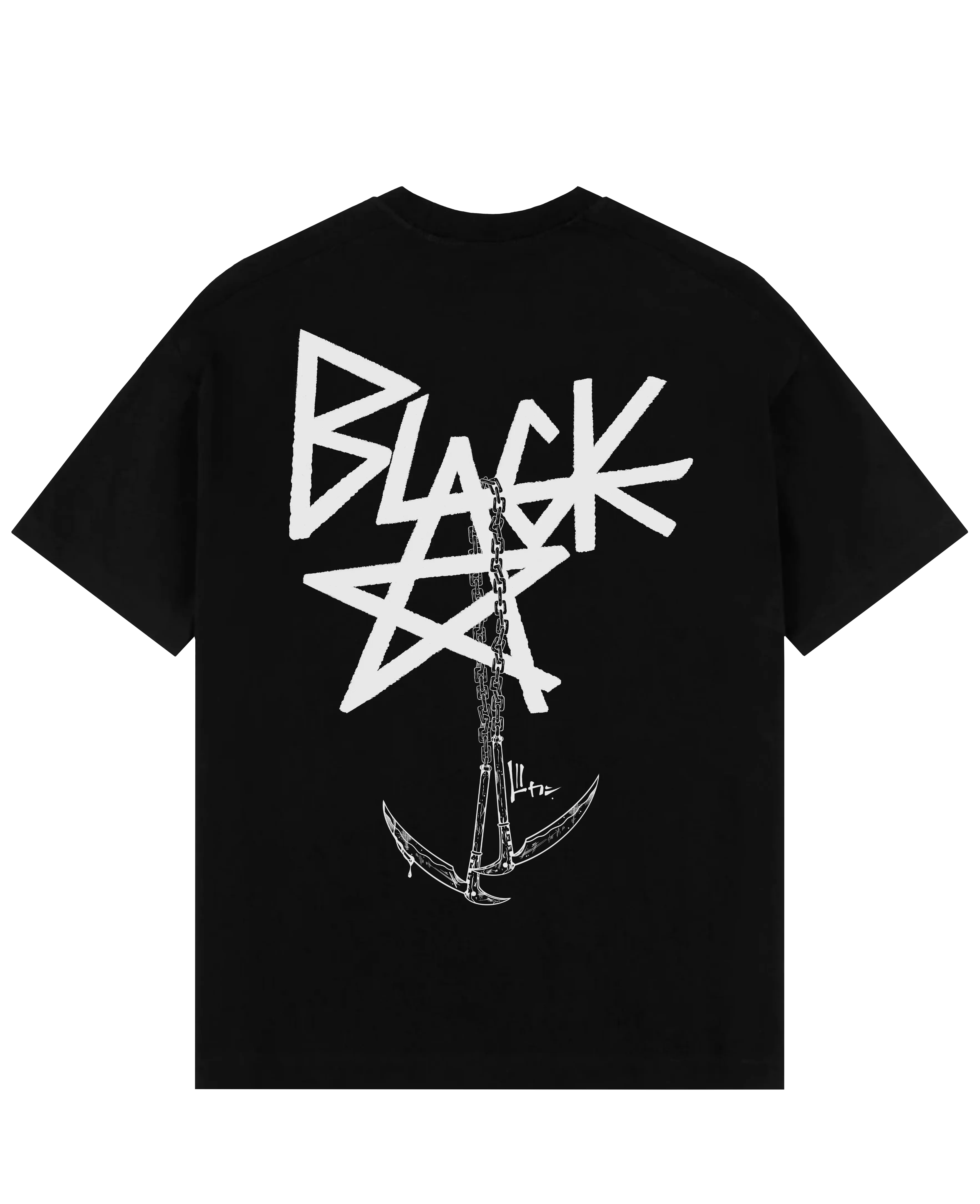 Nysekai "Blackstar X Chain Scythe - Soul Eater" Oversize T-Shirt