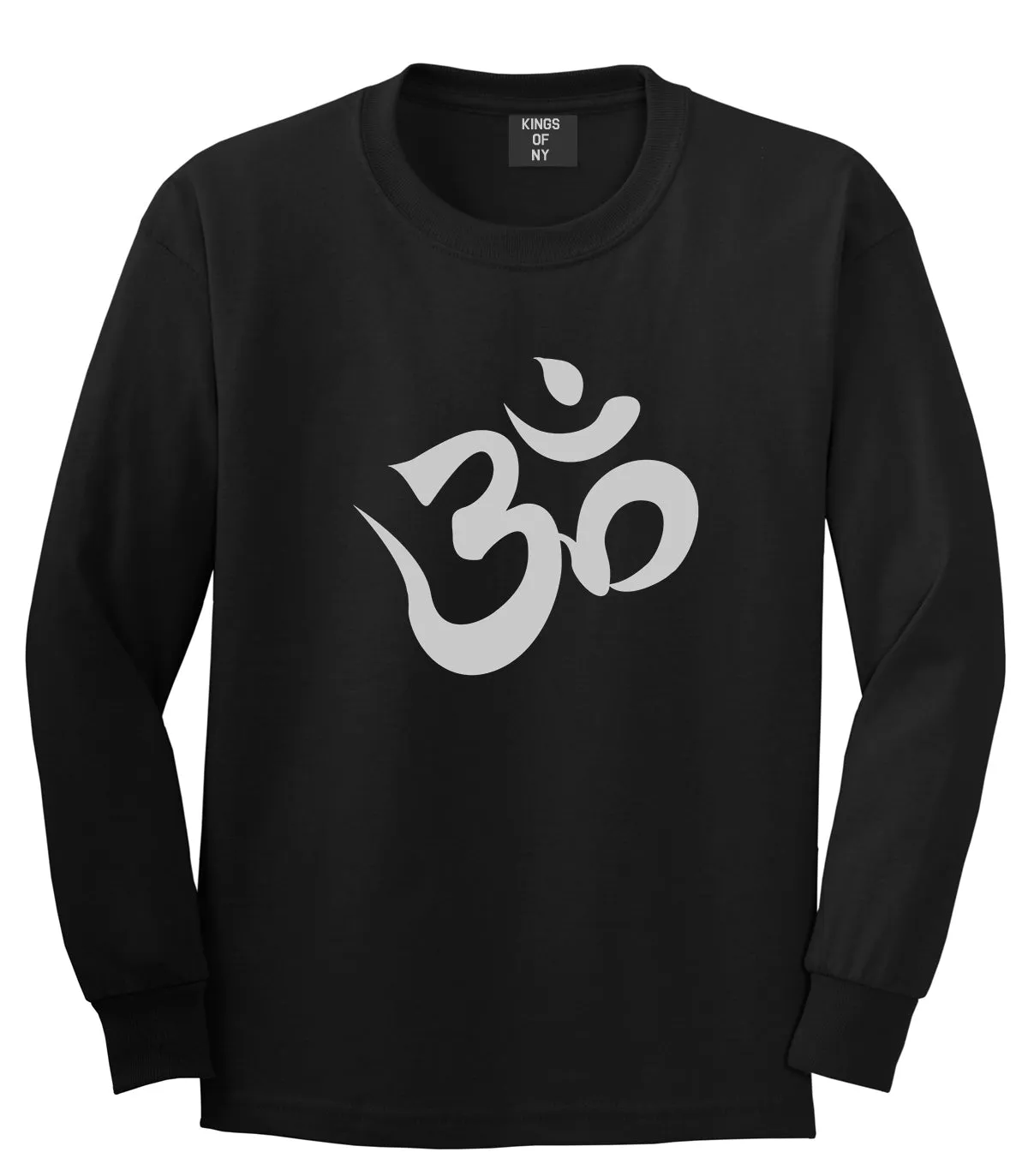 Om Ohm Symbol Mens Long Sleeve T-Shirt