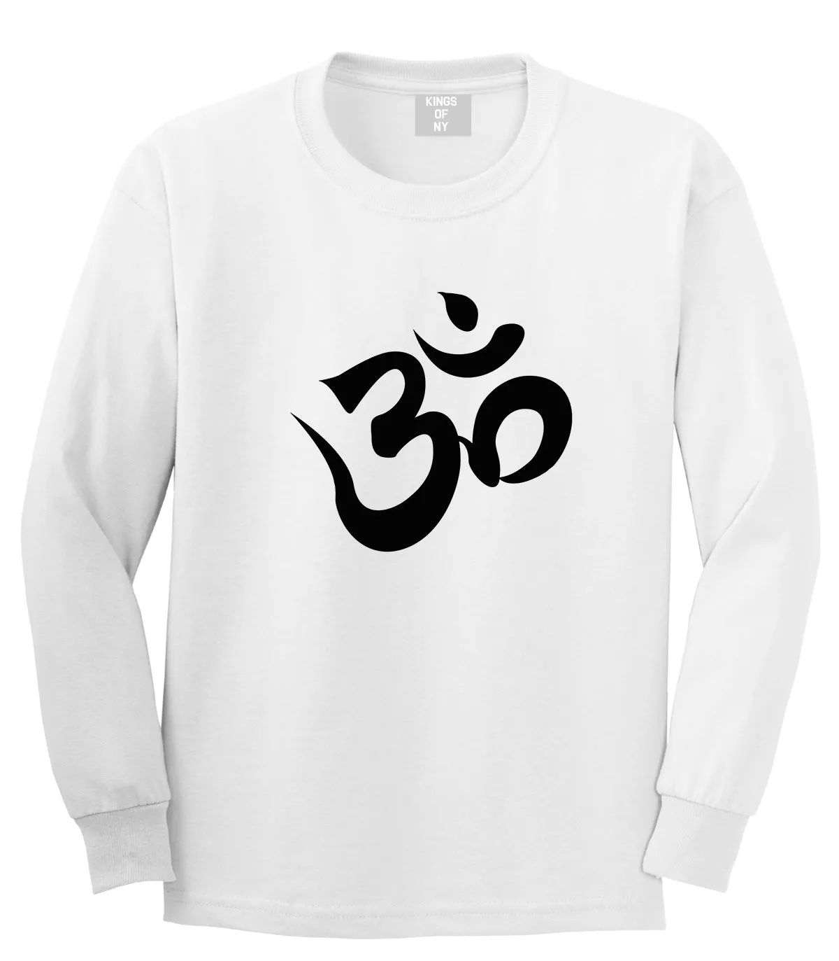 Om Ohm Symbol Mens Long Sleeve T-Shirt