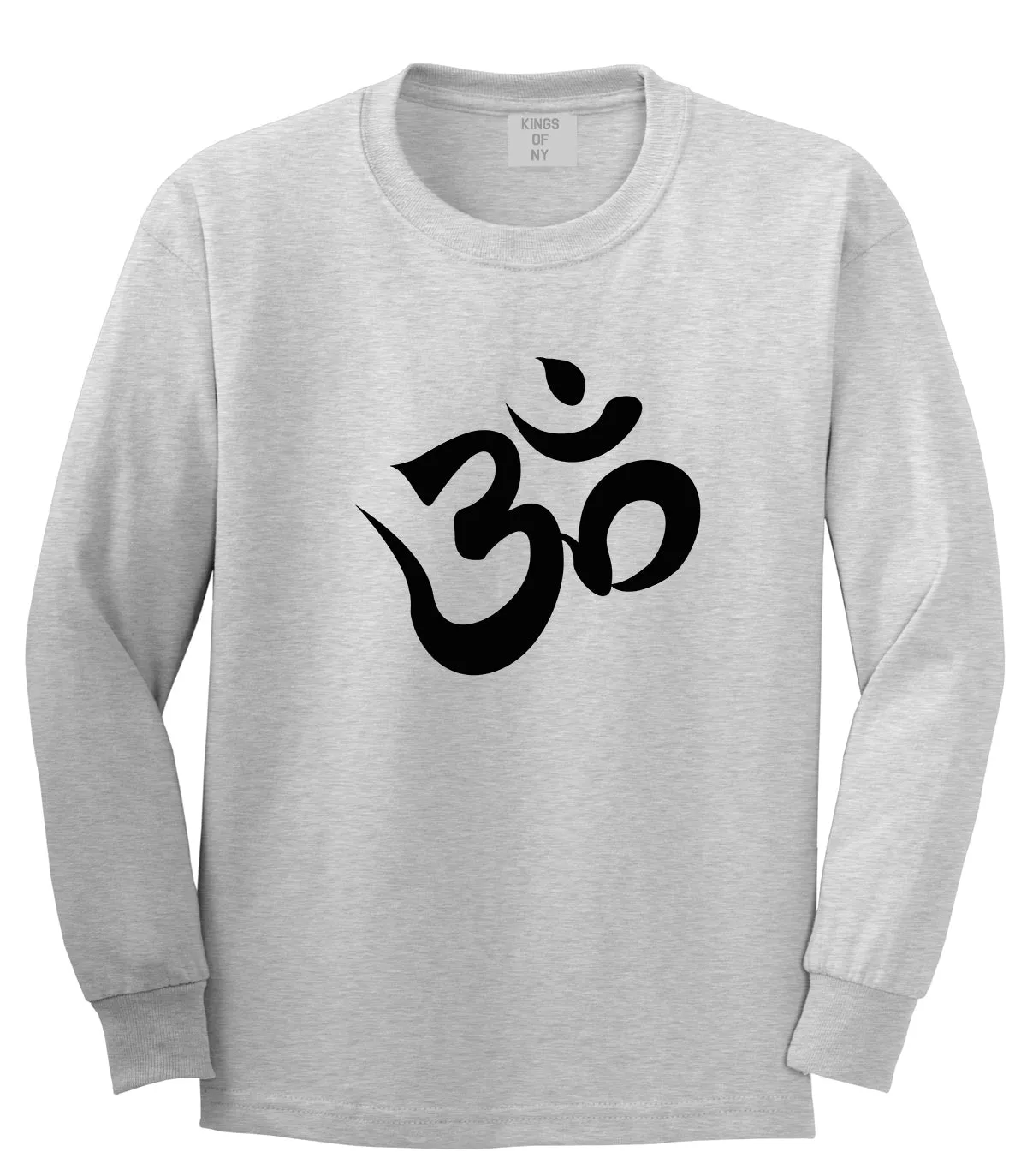 Om Ohm Symbol Mens Long Sleeve T-Shirt