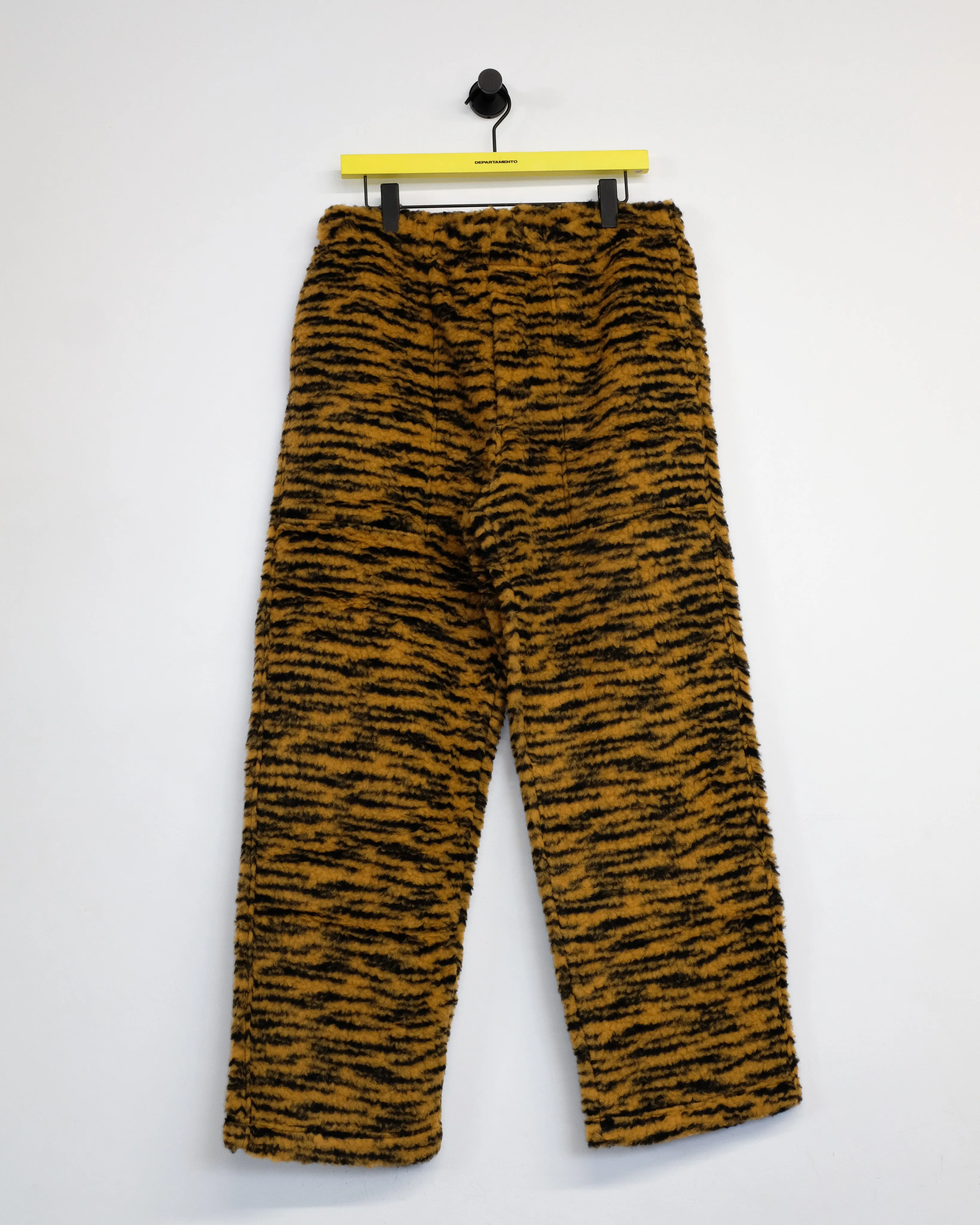 Orange & Black Wool Fleece Sweatpant