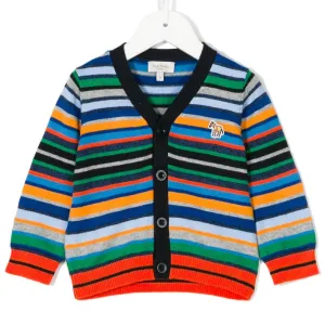 Paul Smith Baby Cashmere Striped Cardigan