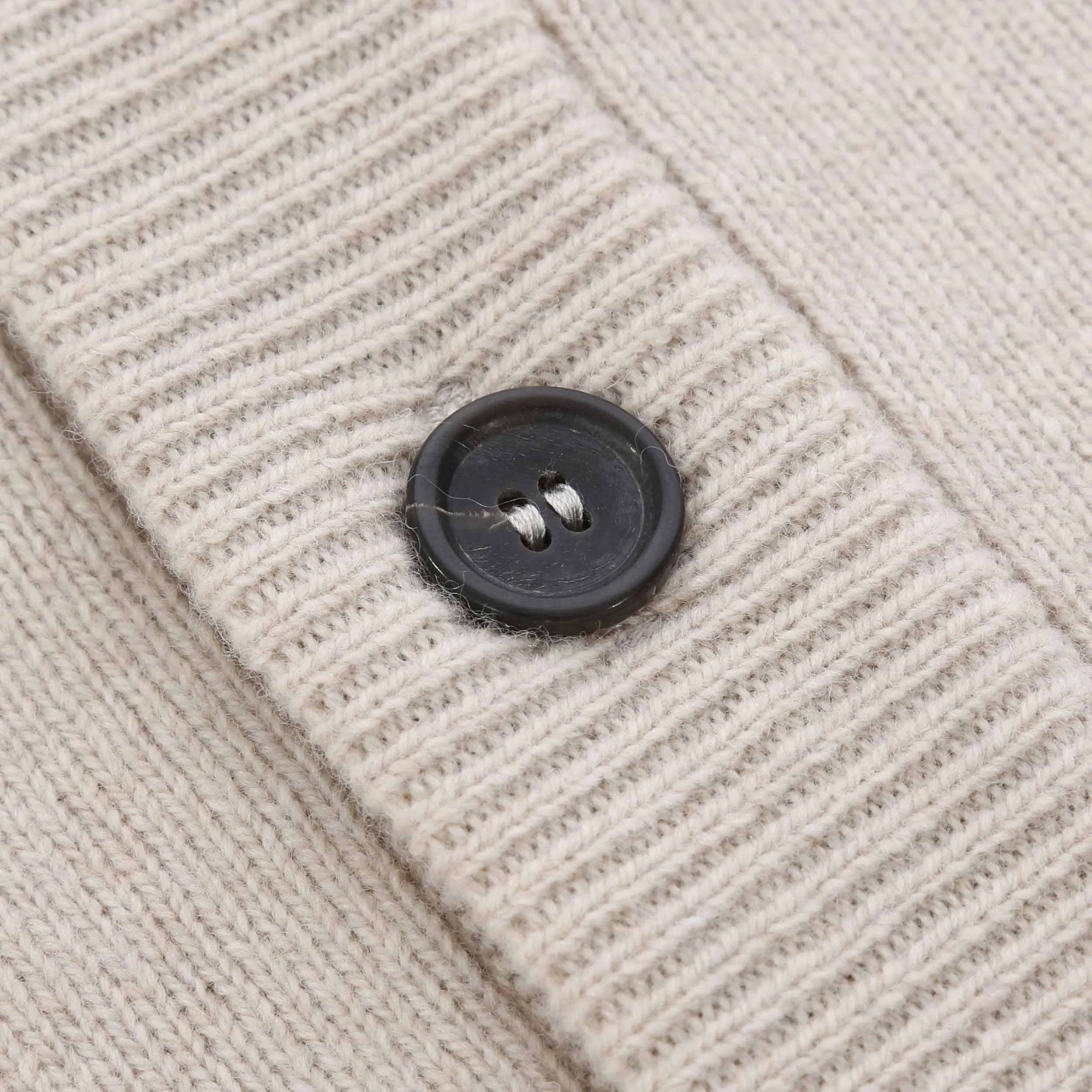 Paul Smith Button Thru Cardigan in Parchment