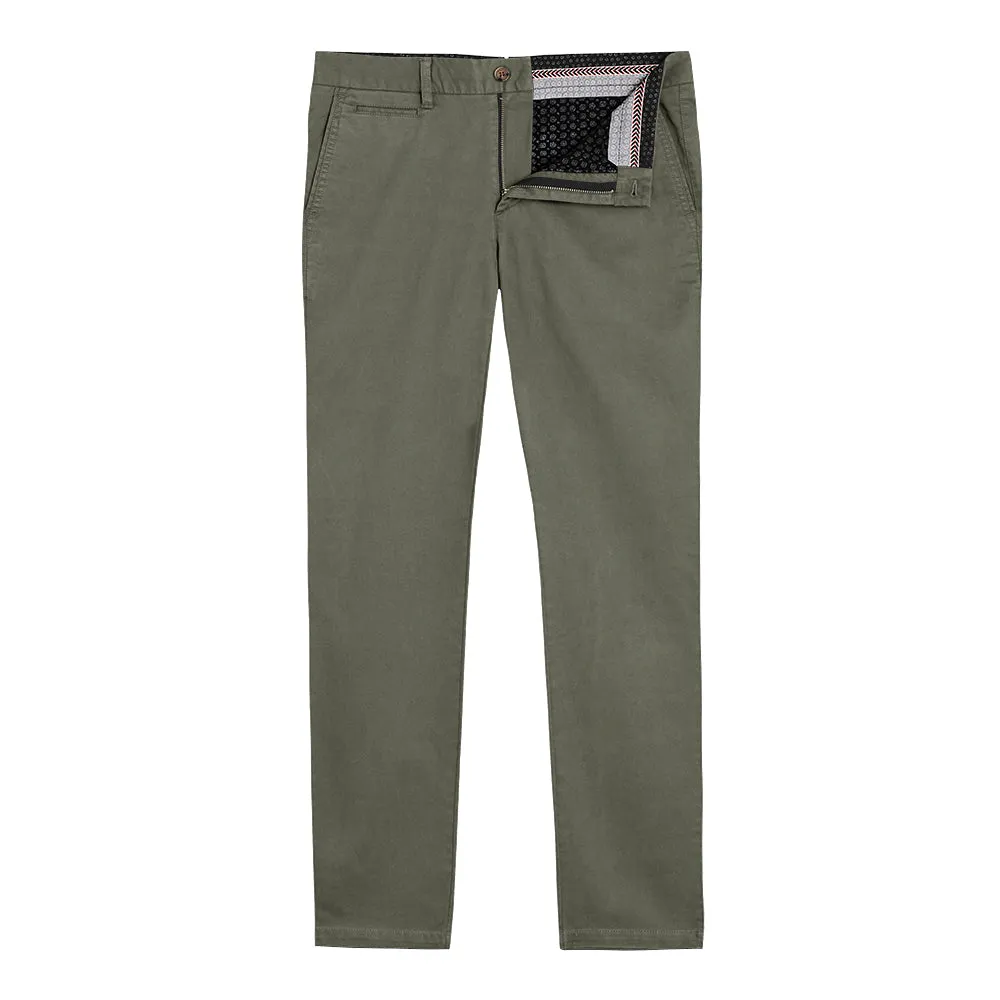 Perk Chinos in Camo Olive