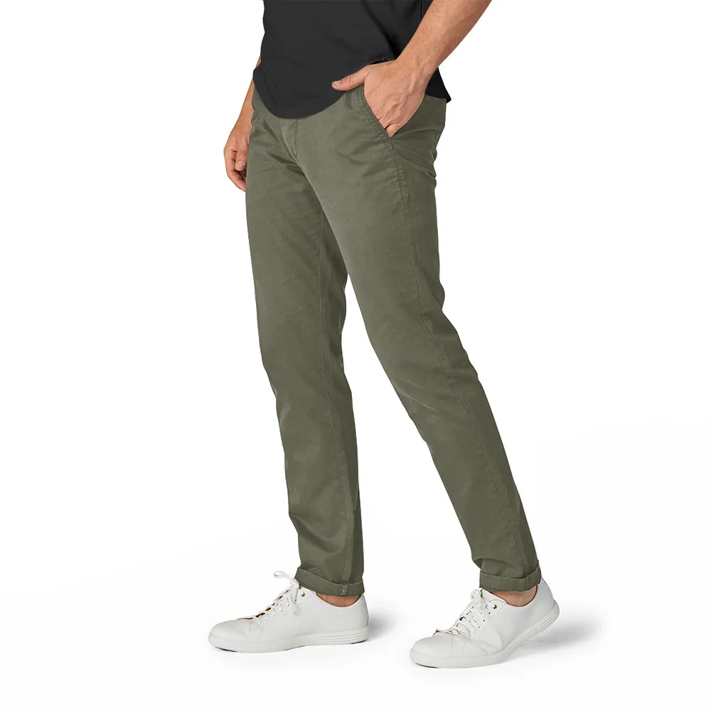 Perk Chinos in Camo Olive