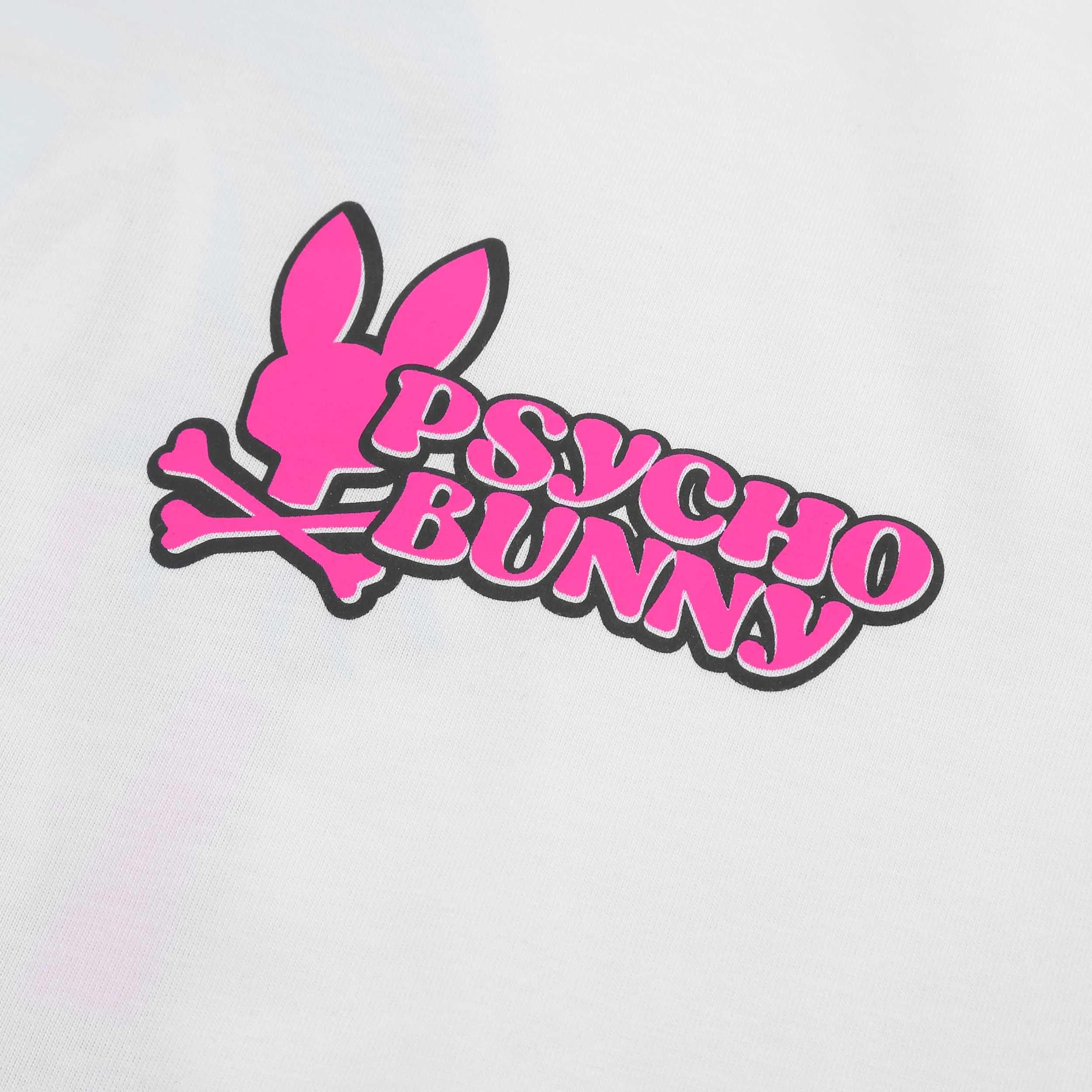 Psycho Bunny Redland Graphic T-Shirt in White