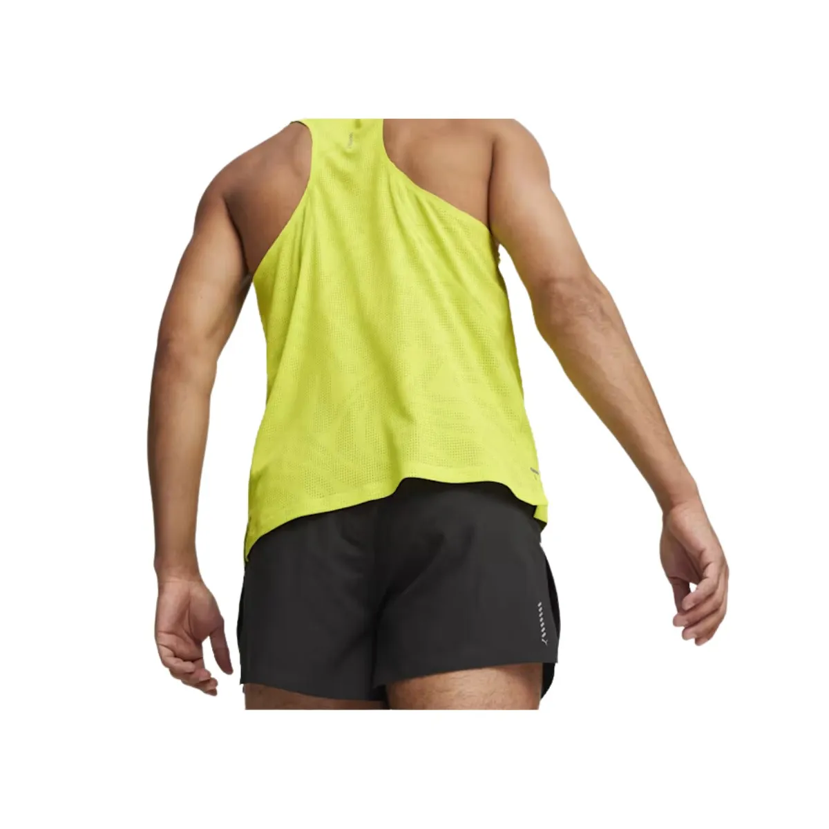 Puma Run Ultraspun Sleeveless T-shirt Yellow