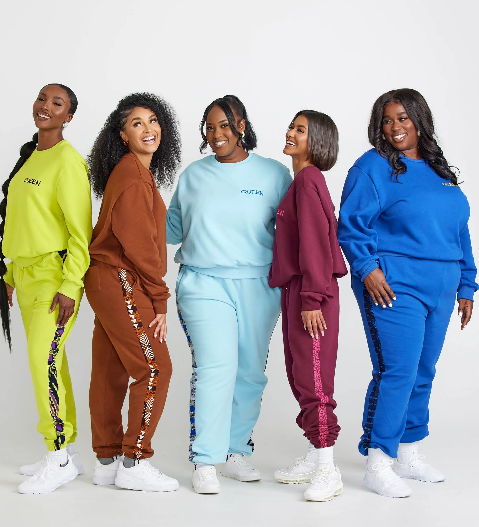 QUEEN BERRY Crew Neck Jogger Set - SAMPLE SALE