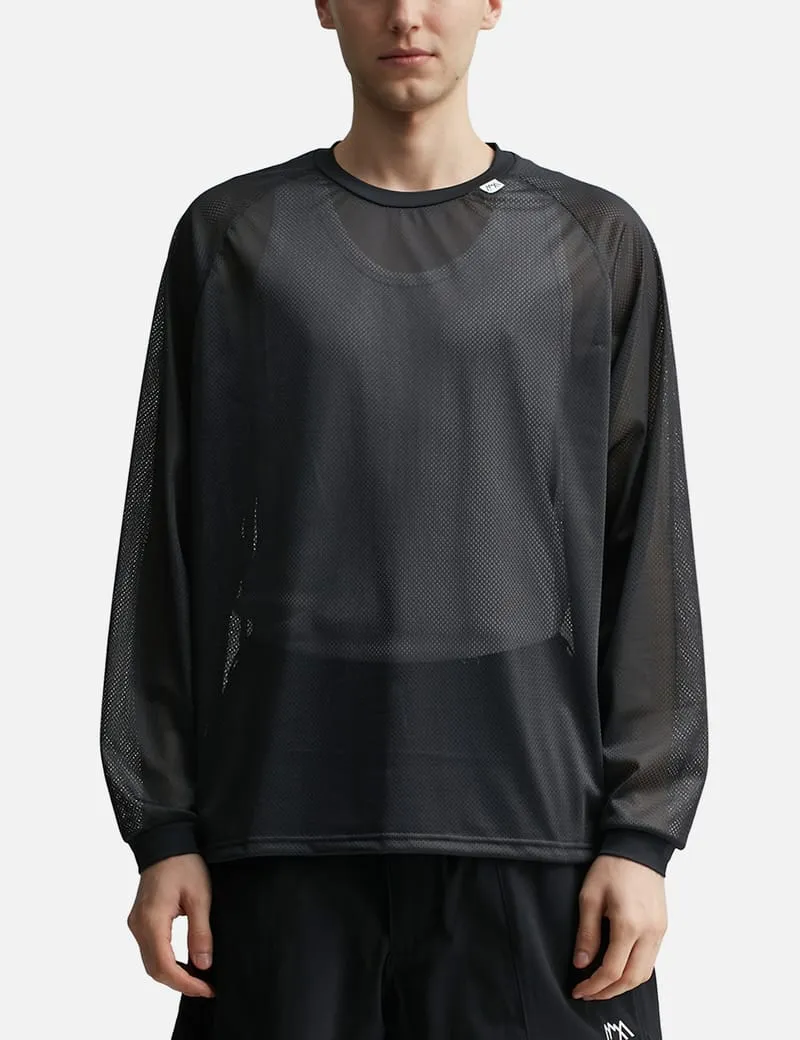 Quick Dry Mesh Long Sleeve T-shirt